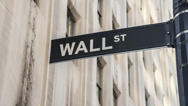 Wall St. street sign